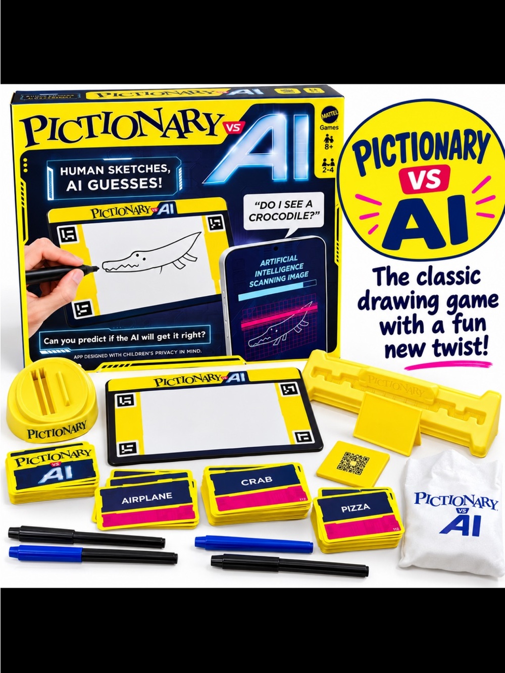 PICTIONARY VS AI- unused ages 8- Great present